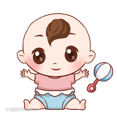 卡通嬰兒快樂圖片