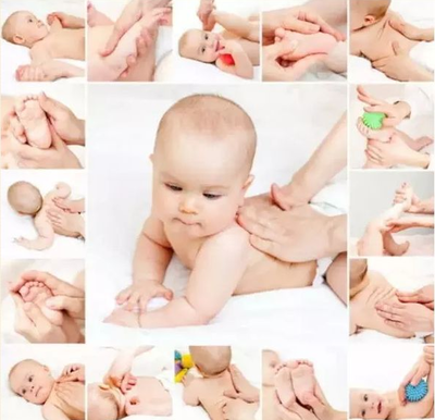 嬰兒撫觸手法詳解