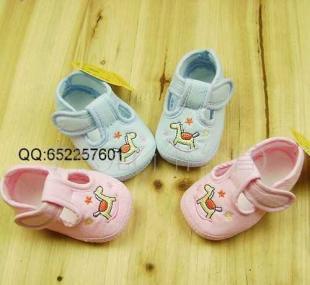 嬰兒鞋/新生寶寶布鞋 軟底透氣學步鞋 0-3個月_世界工廠網中國產品信息庫
